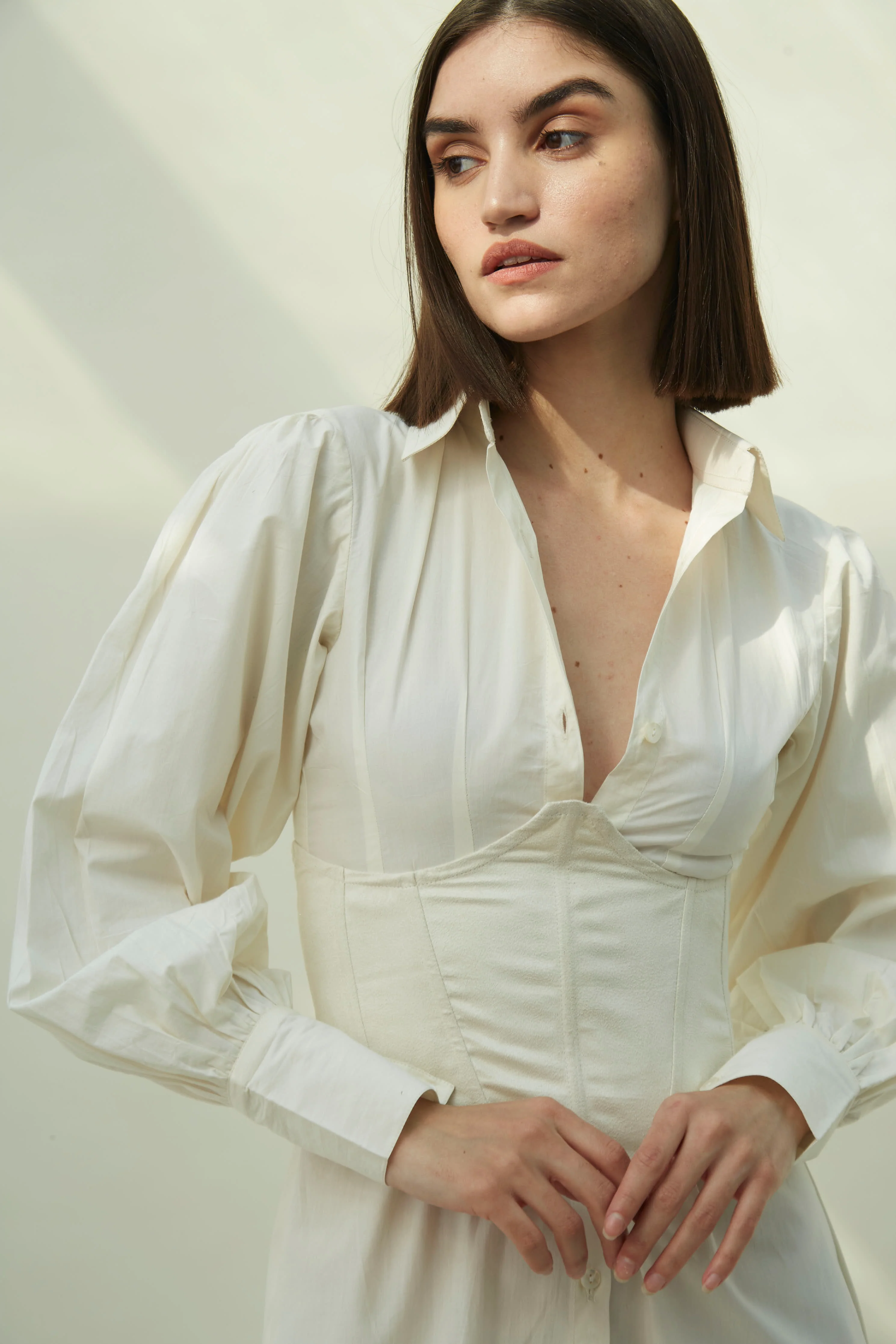 Bianca : Shirt Dress + Corset - Image 8