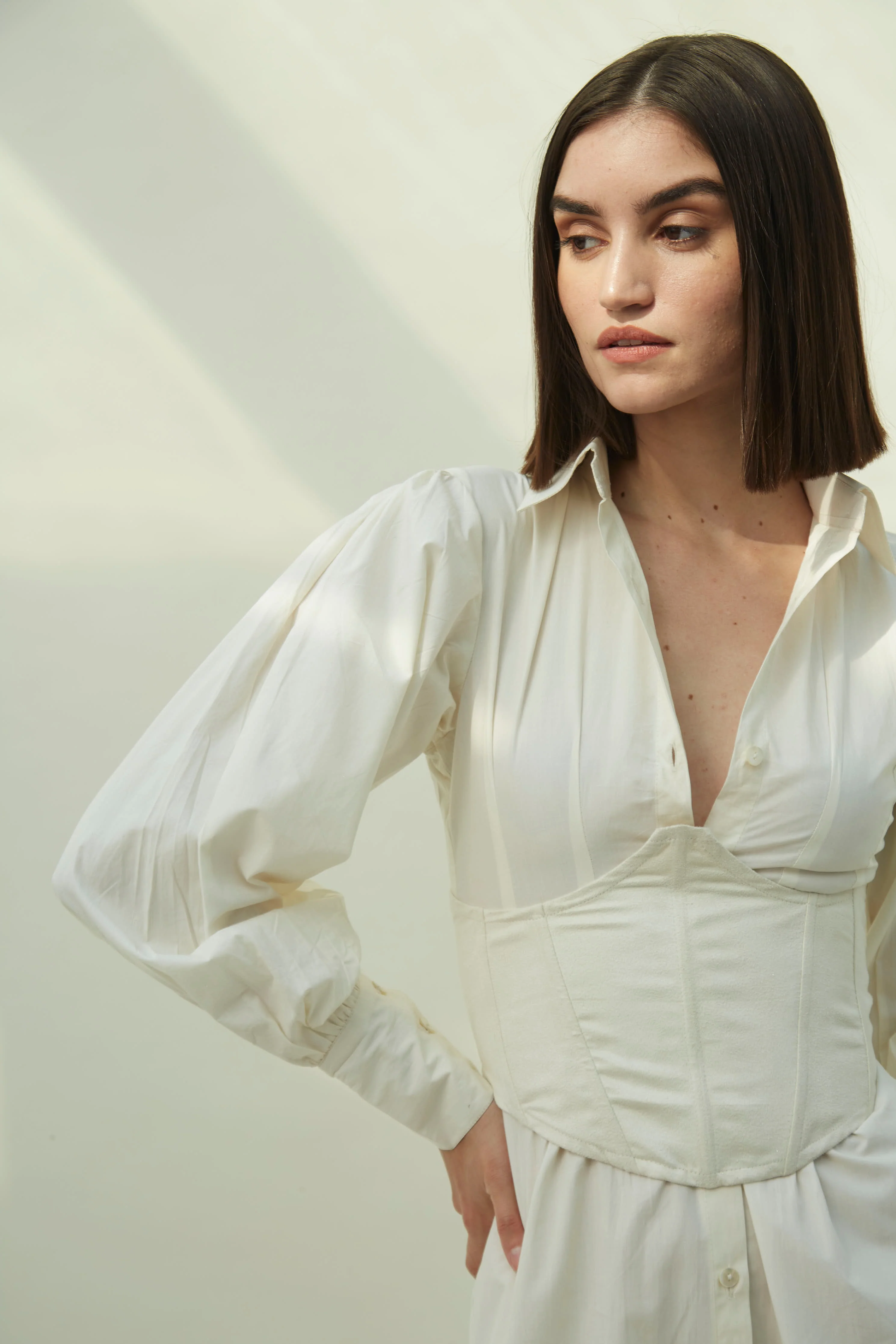 Bianca : Shirt Dress + Corset - Image 9